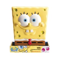 Cofre de Bob Esponja com chupa-chupas
