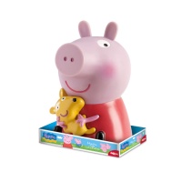 Mealheiro de Peppa Pig com rebuçados