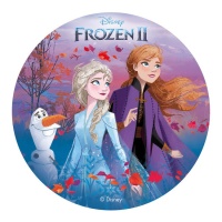 Frozen 2 bolacha comestível de 20 cm