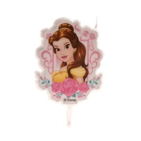 Vela decorativa Princesa Belle - 8 x 6 cm
