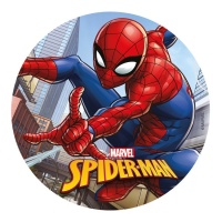 Folha de hóstia de Spiderman - 20 cm