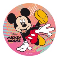 Folha de hóstia comestível de Mickey Mouse de 20 cm
