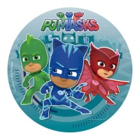 PJ Masks Bolacha comestível - 20 cm