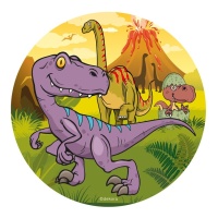 Papel de açucar de Dinossauro de 20 cm