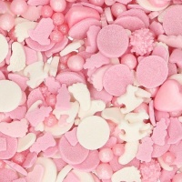 Salpicos para bebé menina 50 gr - FunCakes
