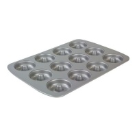 Forma para donuts em aço 37,3 x 26,1 cm - PME - 12 cavidades