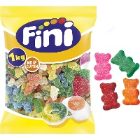 Ursos grandes coloridos com açúcar - Fini -1 kg
