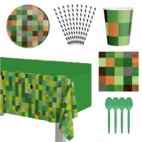 Palhinhas De Papel Minecraft 