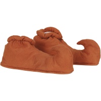 Sapatos de duende castanhos para adultos