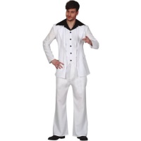 Roupa de Discoteca Branca Masculina