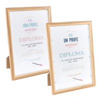 Porta-retratos com Diploma Profe - Dcasa - 1 unidade