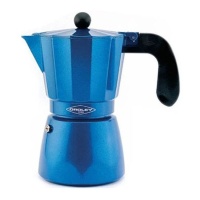 Cafeteira italiana 9 chávenas indução azul - Oroley