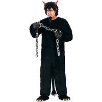Fantasia de vampiro natalino para adultos