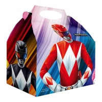 Caixa de cartão Power Rangers - 12 unid.
