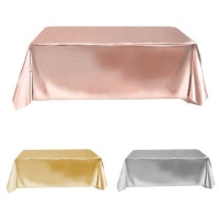 Toalha de mesa metálica 2,74 x 1,37 m - 1 unidade