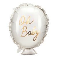 Balão Oh Baby 53 x 69 cm - PartyDeco