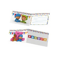 Convites do Pocoyo - 6 unidades