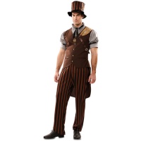 Fato clássico Steampunk para homem