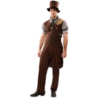 Fato Steampunk clássico para homem