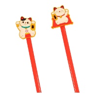 Caneta de Gato da Sorte - 1 Unidade