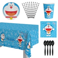 Pacote de festa Doraemon modelo 2 - 8 pessoas