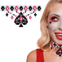 Jóias com autocolante Harley para o pescoço