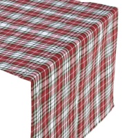 Corredor de mesa verde xadrez 50 cm - 1,50 m