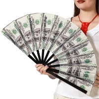 Leque grande de dinheiro