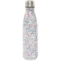 Garrafa de 500 ml com flores