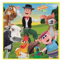 Guardanapos Zenon's Farm 16,5 x 16,5 cm - 20 unidades