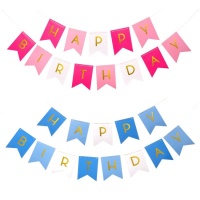 Bandeirolas Happy Birthday - 5 m
