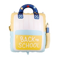 Balão foil em formato de mochila 