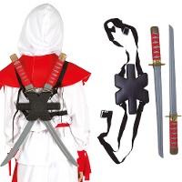 Espadas de samurai com bainha para as costas - 55 cm