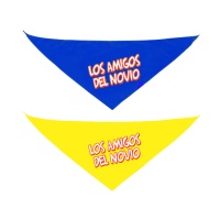 Lenço de pescoço dos amigos do noivo - 6 unidades