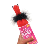 Garrafa de pénis vermelho excitado A namorada mais sexy