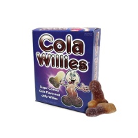 Cola Willies goma de sabor a cola em forma de pénis - Cola Willies - 120 gramas