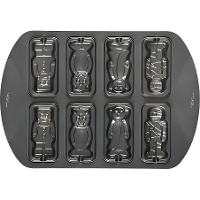 Molde para bolachas Monstro 28 x 41 cm - Wilton - 8 cavidades