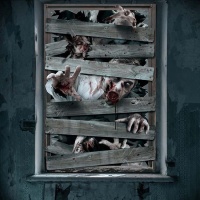 Decoração de parede zombie 80 x 120 cm