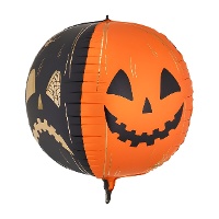 Balão Orbz de Abóboras de Halloween de 50 cm