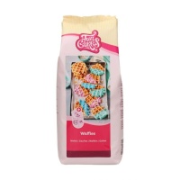 Mistura de Waffle Belga 1 kg - FunCakes