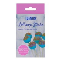 Palitos para cake pops 11,5 cm - PME - 50 unid.