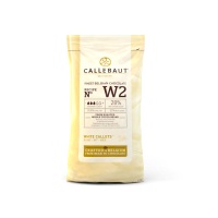 Chocolate branco fundido em pedaços 1 kg - Callebaut