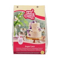 Mistura de renda branca 400 gr - FunCakes