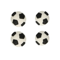 Figuras de bolas de futebol em açúcar - FunCakes - 8 peças