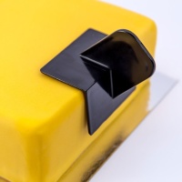 Alisador de borda reta para pasta de açúcar de 8 x 4 cm - Dekofee