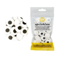 Figuras de açúcar para doces de olhos grandes 57 gr - Wilton