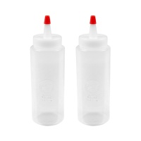 Garrafas plásticas para decoração de 177 ml - Wilton - 2 unidades