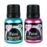 Tinta comestível perolizada de 25 ml - Rainbow Dust