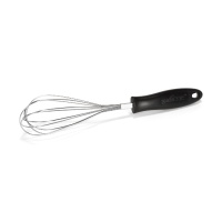 Batedor em aço inoxidável de 28 cm com pega de plástico - Patisse