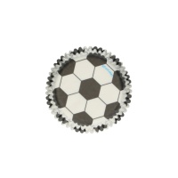 Cápsulas para cupcakes de futebol - FunCakes - 48 unidades